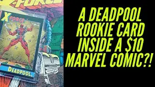 A Deadpool Rookie card inside a $10 Marvel Comic?! #shorts