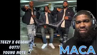 MACA (Make America Crip Again) Feat. Teeezy x Geechi Gotti x Young Note | Реакция