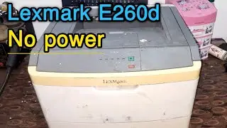 принтер lexmark E260d не работает