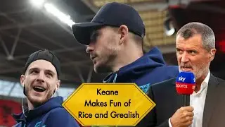 Jack Grealish And Declan Rice Take A Nasty Shot From Roy Keane