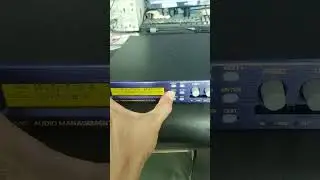 Sanway Audio DP448 digital processor  reset to out of factory setting video
