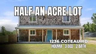 Home for Sale in Houma LA | 1236 Coteau Rd | Terrebonne Parish Home Tour