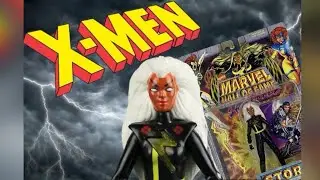 VINTAGE TOYBIZ MARVEL SHE FORCE X-MEN STORM FIGURE REVIEW! 90s FIGURE UNBOXING!