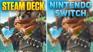 Steam Deck vs Nintendo Switch - Biomutant