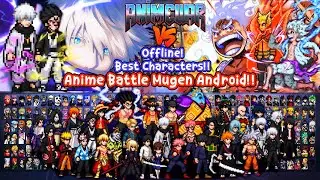 NEW‼️ANIME Battle CrossOver Mugen Android - Best ANIME WAR Mugen Android Offline 2023