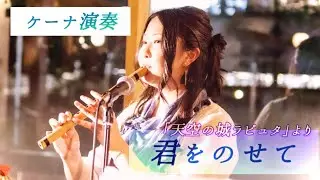 ケーナ演奏『君をのせて』天空の城ラピュタ
