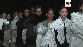 Burberry draws on sculptor Henry Moore at London Fashion Week