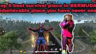 Top 5 Best Survival Place In BERMUDA Map //SAD BOY 69 OFFICIAL