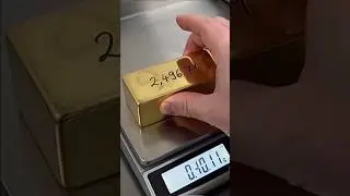 Gold Quartz to Solid Gold Bar 😱✨  ASMR Satisfying Extraction#asmr #satisfying #gold #mining #shorts