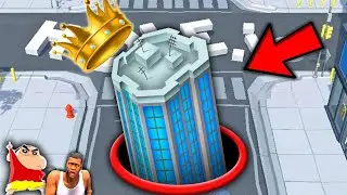 Hole.io Ultimate Battle | Sabko Nigal Jao Aur City Ka King Bano | Crazy Gameplay!limbugamer007!#05