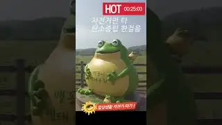 [#대구달서구] 🔥 1인환경운동가 🔥 자전거 무료대여 가능 🔥 #대명유수지  #환경운동  #자전거  #구르노 #동네통 #localnews #이그루