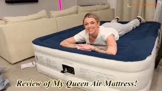 KINGJERRY Queen Air Mattress &ndash; Comfort Anywhere, Anytime!/Honie Review