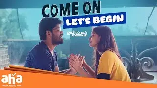 Honeymoon Telugu Web Series | No More Words Only Romance | Nagabhushana | Sanjana Anand | Aha