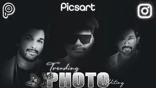 Dark Shadow Portrait Photo Editing PicsArt || Black photo editing in PicsArt - 111