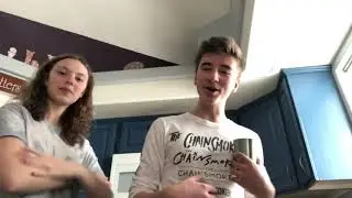 exchange students try making cookies
