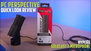 Quick Look Review: HyperX SoloCast 2 Gaming USB Condenser Microphone