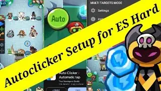 Autoclicker Setup for Unlimited Power Stones Farming | Evil Summoner Hard | Summoner's Greed