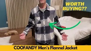 COOFANDY Men's Flannel Casual Button Down Plaid Shirt Jacket, Long Sleeve Fleece Jacket | Worth It?