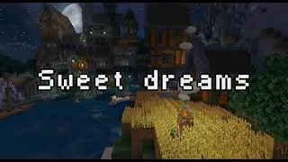 Calm Your Mind Before Sleep | 8 Hours Minecraft Rain & Fire Ambience