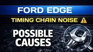 Шум от цепи ГРМ Ford Edge &ndash; причины появления звука