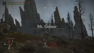 Elden Ring | Mt. Gelmir Magma Wyrm Boss Fight | No Summons