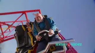 Bob Vosseller rides The Flash: Vertical Velocity At Six Flags Great Adventure