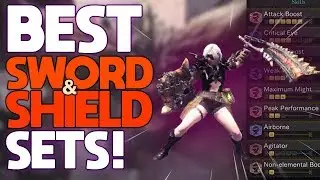 *HIGHEST DPS* SWORD AND SHIELD SETS! | Best Endgame Mixed Sets & Guide | Monster Hunter: World