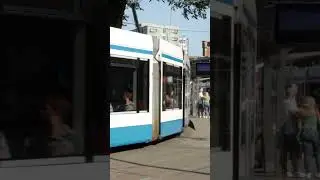 Siemens Combino in Amsterdam🇳🇱 #tram #publictransport #lightrail #amsterdam #combino #shorts #rail