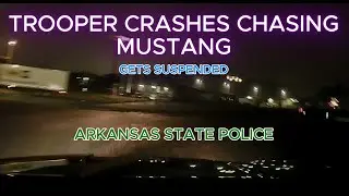 This Trooper Got Suspended For This Pursuit And Crash | Arkansas State Police