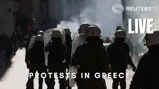 LIVE: Protests in Greece over deadly train crash
