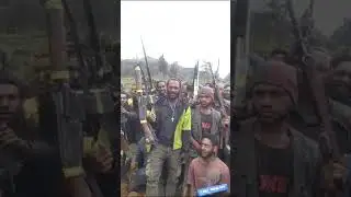 Tribal warriors of Papua New Guinea