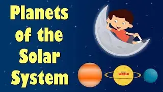 Solar System  | Learn Daily Activities | Planets | Video For kids | PIHU'S WORLD