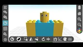 How to build to noob roblox (draw bricks) lego #drawbricks #roblox #noob #noobroblox #noobrobloxlego