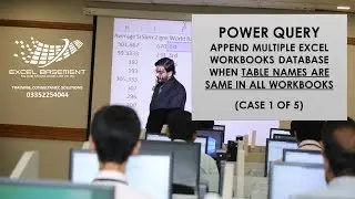 Power Query - Append Multiple Excel Workbooks from Folder with Same Table Names in All Workbooks