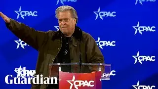 Steve Bannon gives fascist-style salute at US Conservative Political Action Conference