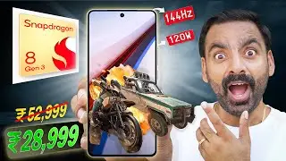 Best FLAGSHIP Phone Deal Right now at ₹ 28999 - SD 8 Gen 3, 144Hz LTPO, 100x Zoom..