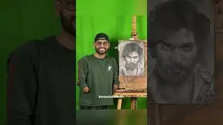 Step by step #pushpa sketch | Allu Arjun drawing