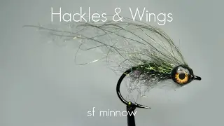 Fly Tying SF Minnow | Hackles & Wings