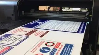 Printing on PVC board by Captivating Signs