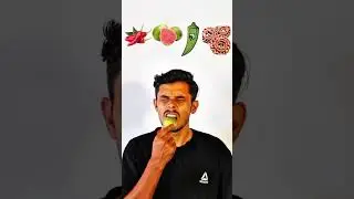 Eating,chilli, jerry,guava,ladyfinger #funny #mukbanghorfun #comedy #worldwide #crunchynoises #food