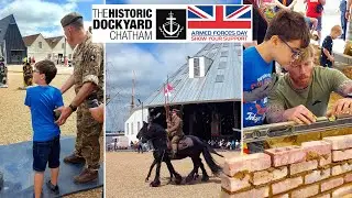 Armed Forces Day 2025 Chatham Historic Dockyard