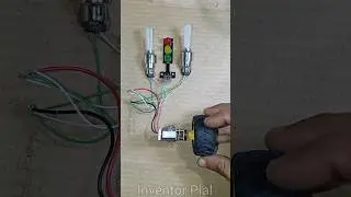 How I Producing Power N20 Motor to Traffic Light & Cycle Tire Light #dcmotor #tech #short