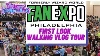 FAN EXPO 2022 | Philadelphia Comic Con Weekend | Philly Walk-Around Vlog Tour | Former Wizard World