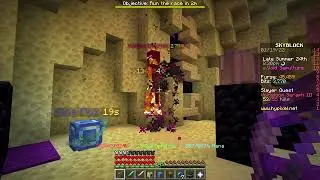 Grinding Enderman Slayer w/ mayor JERRY #hypixle