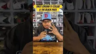 First Jordan 11 Collab & The Black Pack