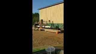 My new Timbery bandsaw mill, first test run 2023