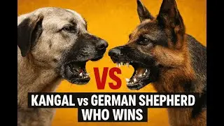 Kangal and German shephard fight: Who wins!!!