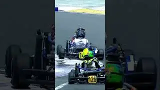 Kart Race Chaos: Epic Overtakes & Brutal Crash Replay! #shorts