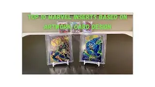 Top 10 Marvel Inserts Based on Artwork & Card Design
