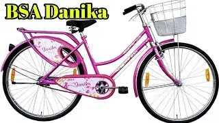 BSA DANIKA LADIES CYCLE || DANIKA CYCLE ||PINK AND GREEN COLOR || BEST LADIES CYCLE |ROAD STAR CYCLE